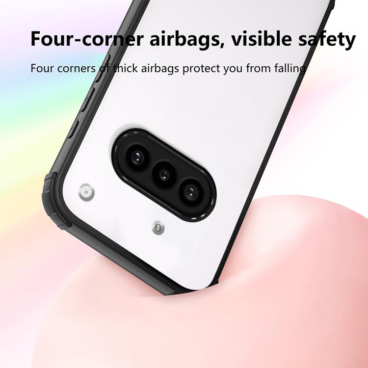 For Nothing Phone 3a Four Corners Shield Shockproof TPU Hybrid PC Phone Case