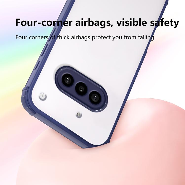 For Nothing Phone 3a Four Corners Shield Shockproof TPU Hybrid PC Phone Case