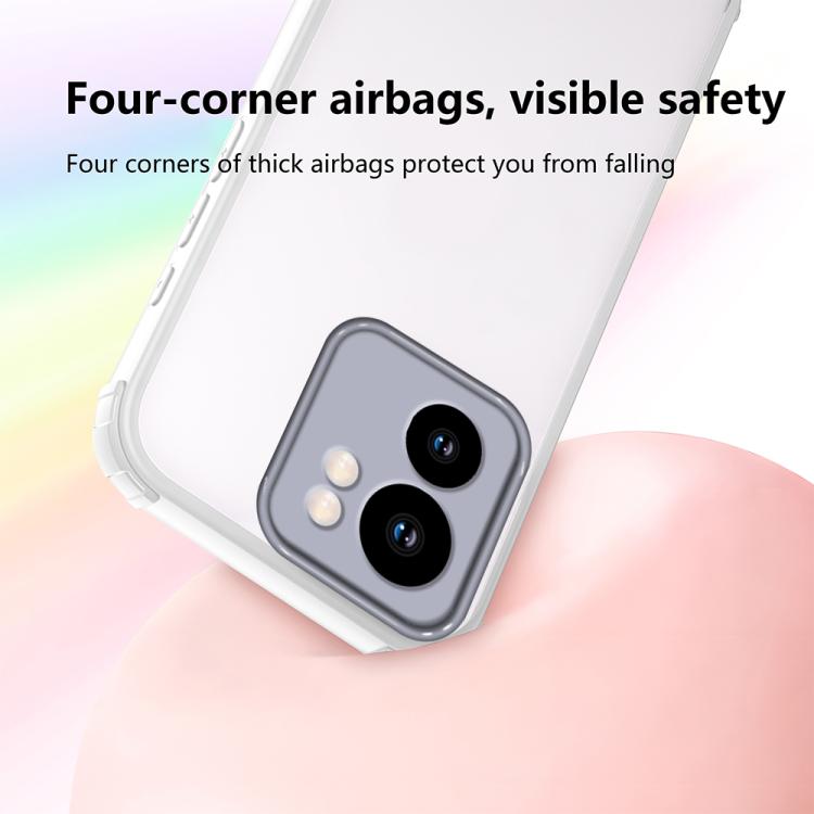 For Motorola Edge 40 Four Corners Shield Shockproof TPU Hybrid PC Phone Case