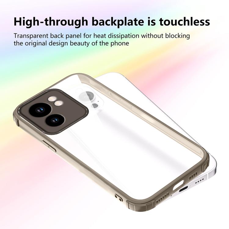 For Motorola Edge 40 Four Corners Shield Shockproof TPU Hybrid PC Phone Case