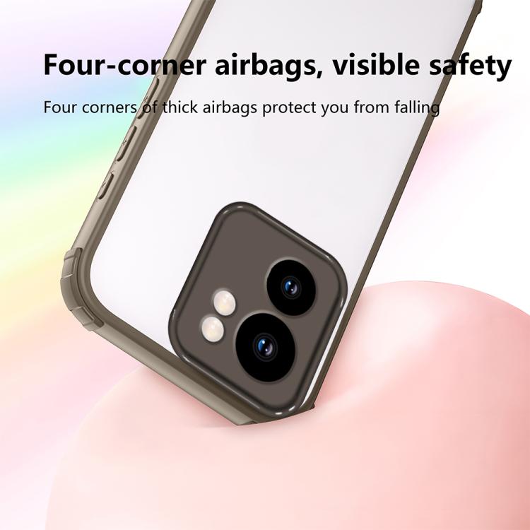 For Motorola Edge 40 Four Corners Shield Shockproof TPU Hybrid PC Phone Case