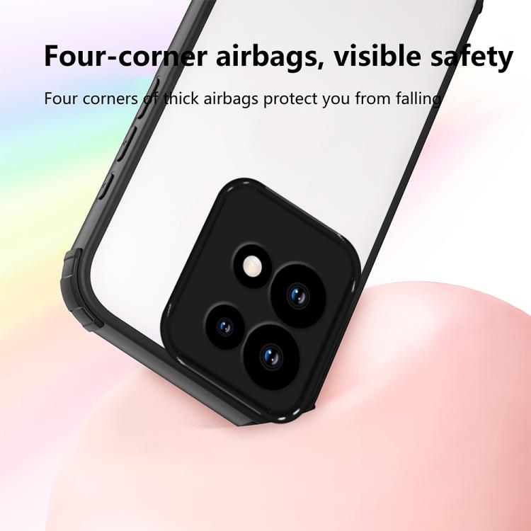 For Motorola Edge 50 Four Corners Shield Shockproof TPU Hybrid PC Phone Case