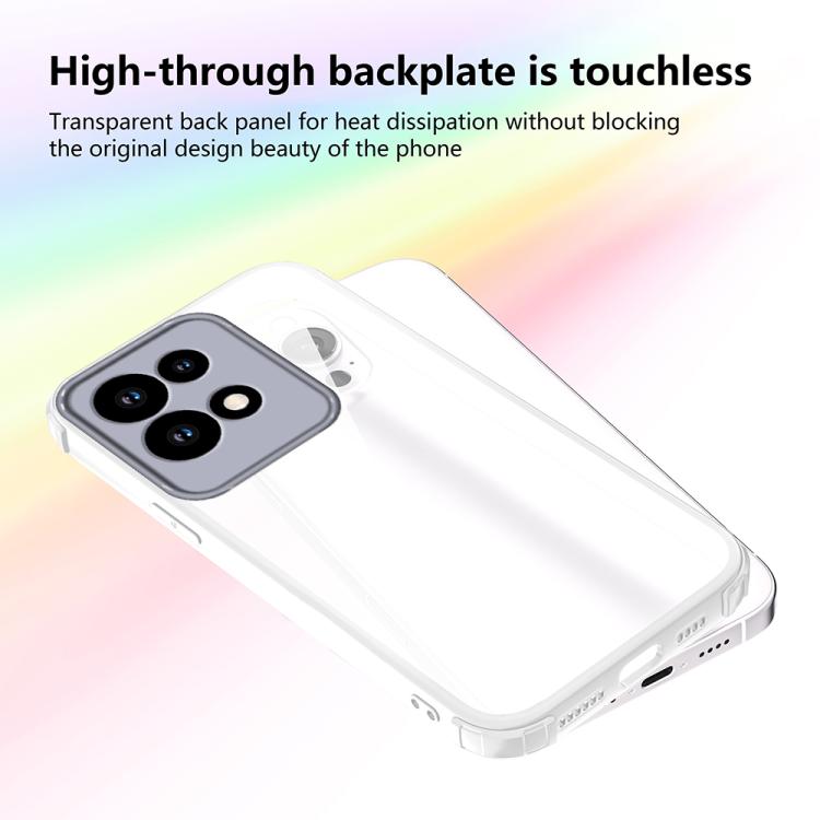 For Motorola Edge 50 Four Corners Shield Shockproof TPU Hybrid PC Phone Case