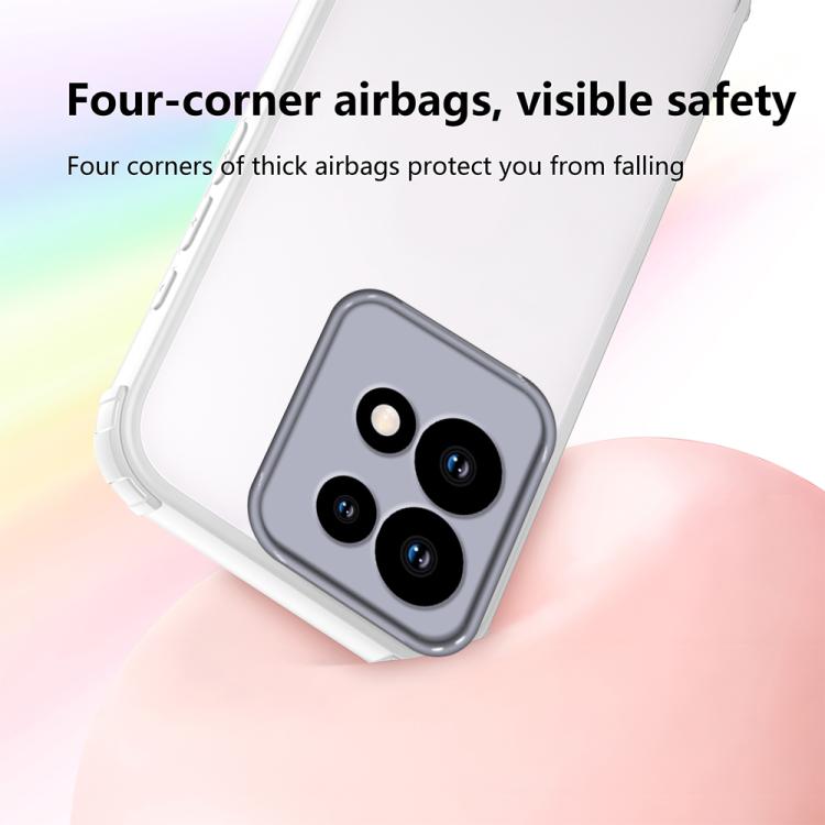 For Motorola Edge 50 Four Corners Shield Shockproof TPU Hybrid PC Phone Case