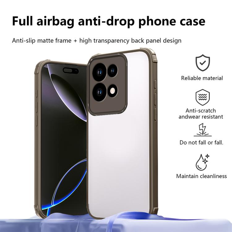 For Motorola Edge 50 Four Corners Shield Shockproof TPU Hybrid PC Phone Case