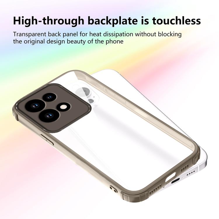 For Motorola Edge 50 Four Corners Shield Shockproof TPU Hybrid PC Phone Case