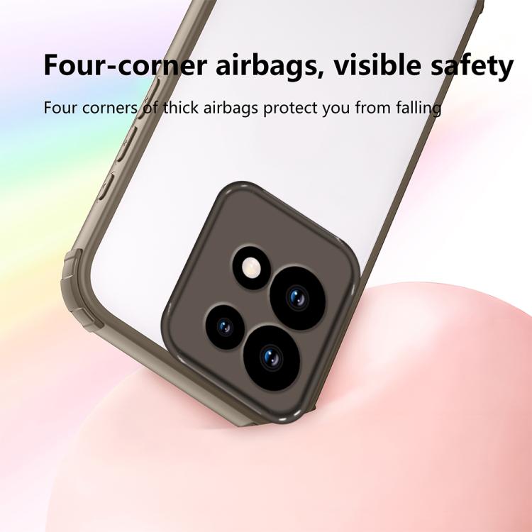 For Motorola Edge 50 Four Corners Shield Shockproof TPU Hybrid PC Phone Case
