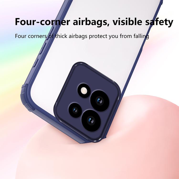 For Motorola Edge 50 Four Corners Shield Shockproof TPU Hybrid PC Phone Case