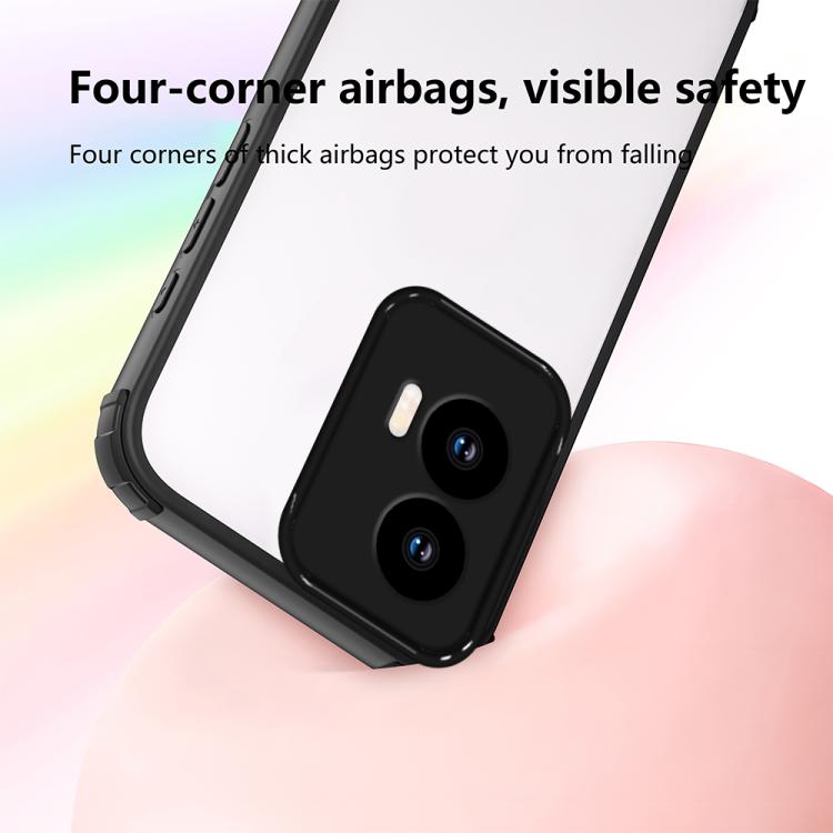 For Motorola Edge 50 Fusion Four Corners Shield Shockproof TPU Hybrid PC Phone Case