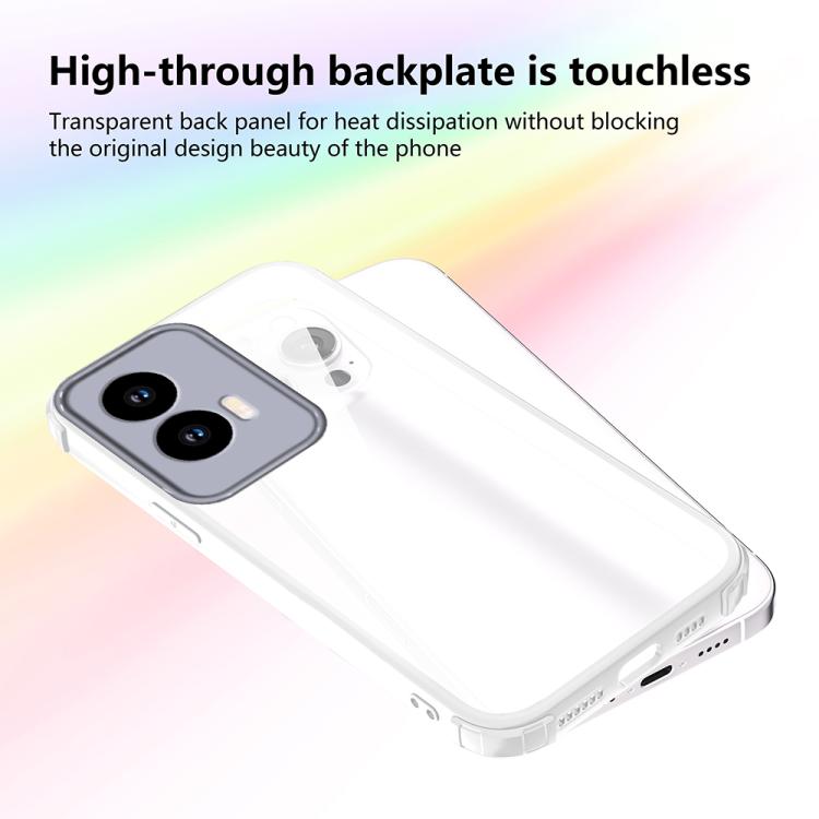For Motorola Edge 50 Fusion Four Corners Shield Shockproof TPU Hybrid PC Phone Case