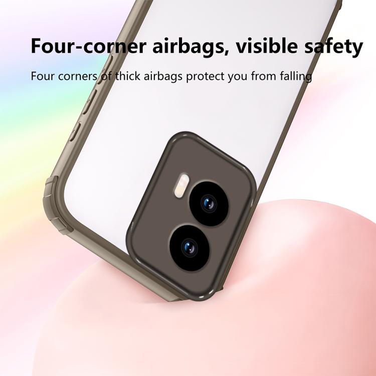 For Motorola Edge 50 Fusion Four Corners Shield Shockproof TPU Hybrid PC Phone Case