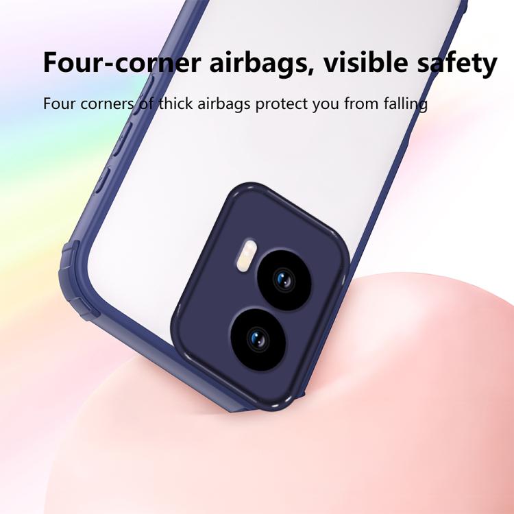 For Motorola Edge 50 Fusion Four Corners Shield Shockproof TPU Hybrid PC Phone Case