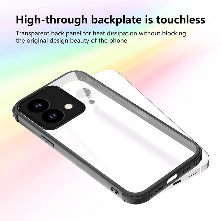For Motorola Edge 40 Neo Four Corners Shield Shockproof TPU Hybrid PC Phone Case
