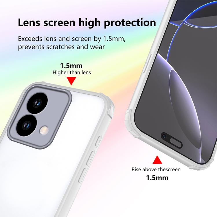 For Motorola Edge 40 Neo Four Corners Shield Shockproof TPU Hybrid PC Phone Case
