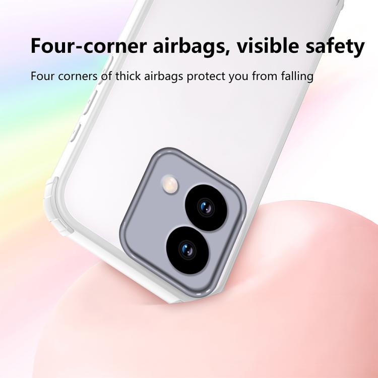 For Motorola Edge 40 Neo Four Corners Shield Shockproof TPU Hybrid PC Phone Case