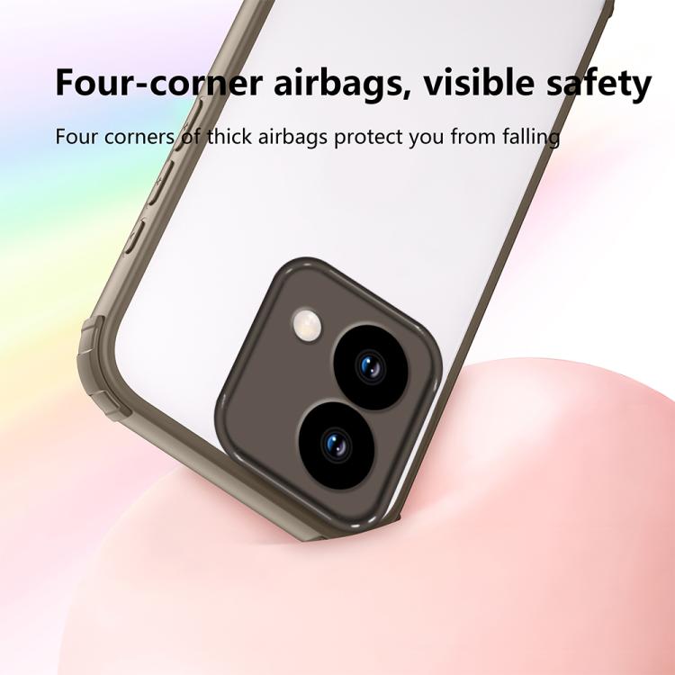 For Motorola Edge 40 Neo Four Corners Shield Shockproof TPU Hybrid PC Phone Case