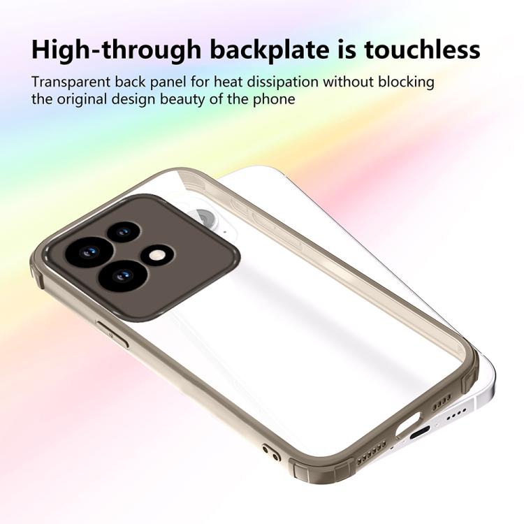 For Motorola Edge 50 Neo Four Corners Shield Shockproof TPU Hybrid PC Phone Case