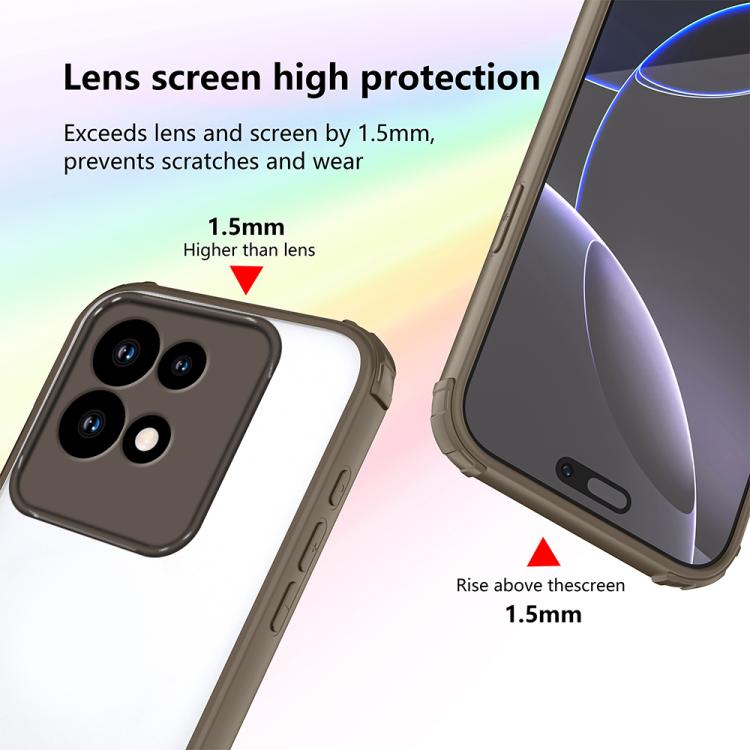 For Motorola Edge 50 Neo Four Corners Shield Shockproof TPU Hybrid PC Phone Case