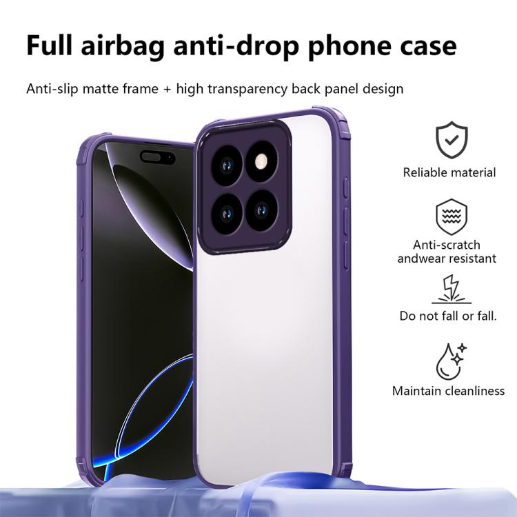 For Motorola Edge 60 Fusion Four Corners Shield Shockproof TPU Hybrid PC Phone Case