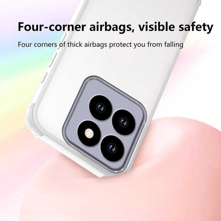 For Motorola Edge 60 Pro Four Corners Shield Shockproof TPU Hybrid PC Phone Case