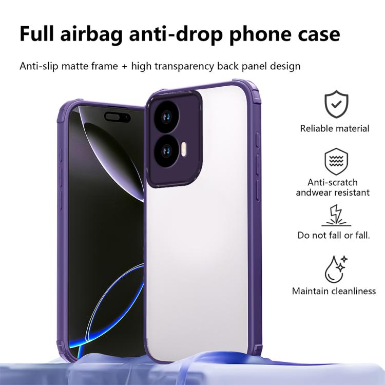 For Motorola Moto G04 / G24 Four Corners Shield Shockproof TPU Hybrid PC Phone Case