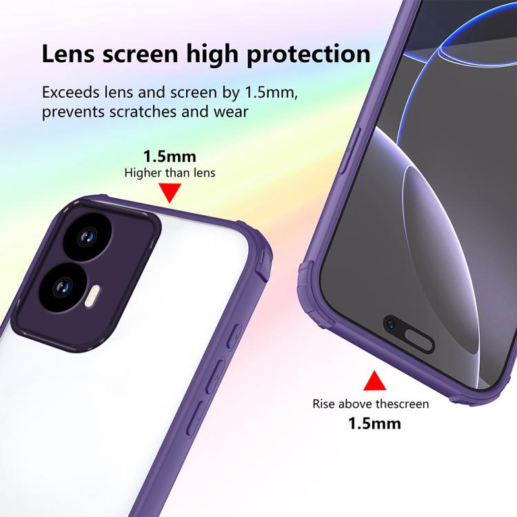 For Motorola Moto G04 / G24 Four Corners Shield Shockproof TPU Hybrid PC Phone Case