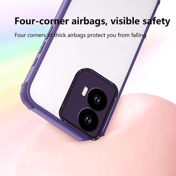 For Motorola Moto G04 / G24 Four Corners Shield Shockproof TPU Hybrid PC Phone Case