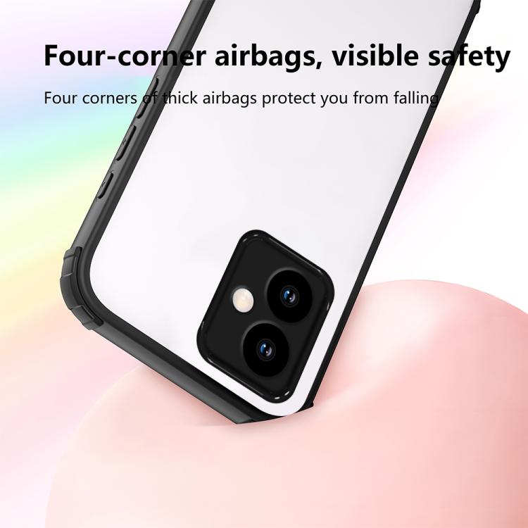 For Motorola Moto G64 Four Corners Shield Shockproof TPU Hybrid PC Phone Case