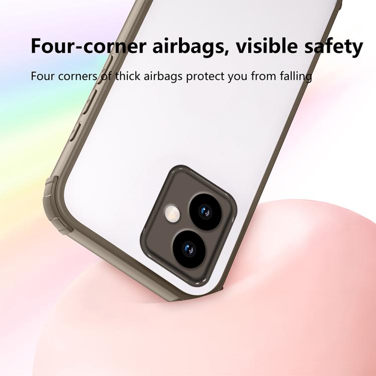 For Motorola Moto G64 Four Corners Shield Shockproof TPU Hybrid PC Phone Case