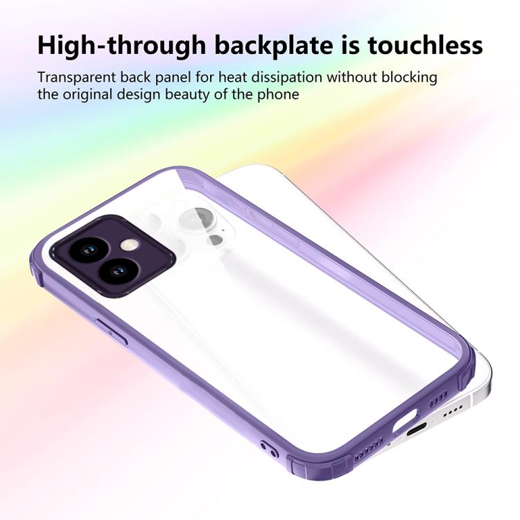 For Motorola Moto G64 Four Corners Shield Shockproof TPU Hybrid PC Phone Case