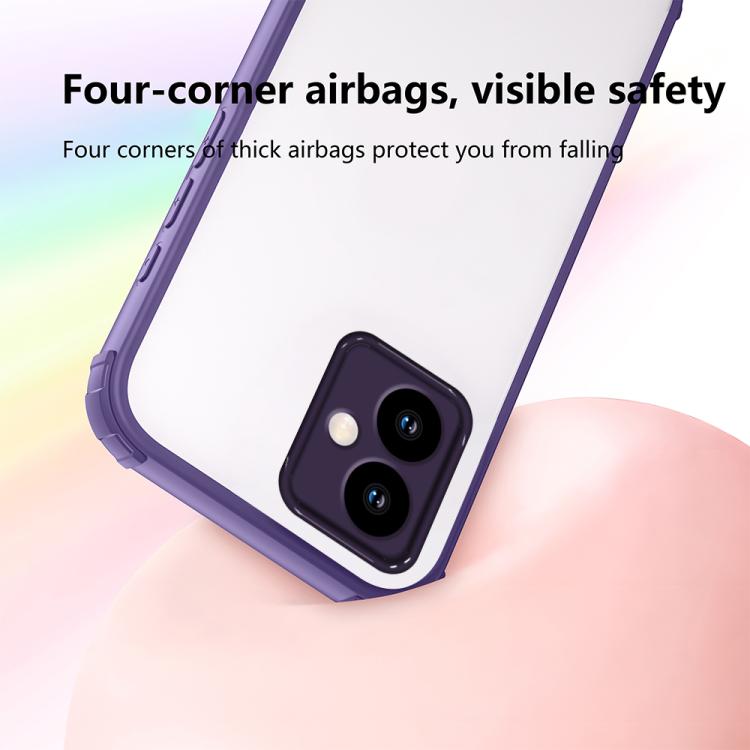 For Motorola Moto G64 Four Corners Shield Shockproof TPU Hybrid PC Phone Case