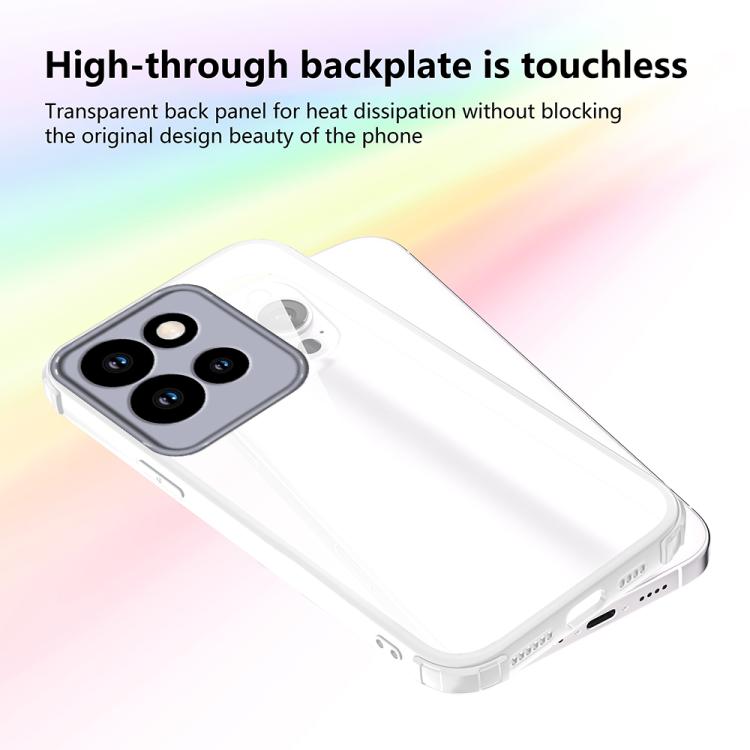 For Motorola Moto G75 Four Corners Shield Shockproof TPU Hybrid PC Phone Case