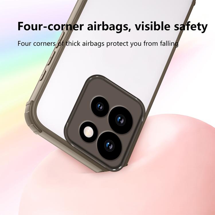 For Motorola Moto G75 Four Corners Shield Shockproof TPU Hybrid PC Phone Case