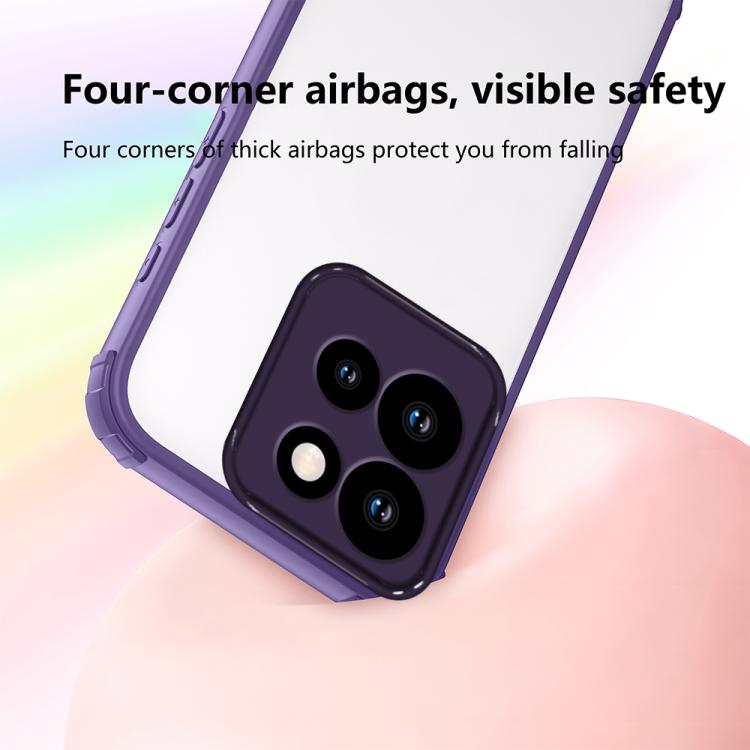 For Motorola Moto G75 Four Corners Shield Shockproof TPU Hybrid PC Phone Case