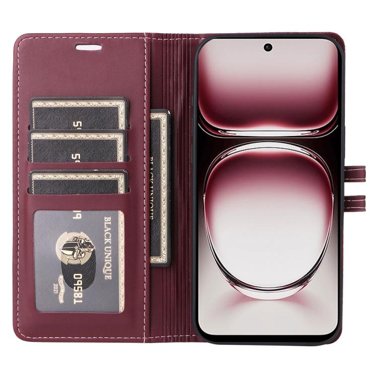 For Realme 13 Pro+ / 12 Pro / 12 Pro+ / P2 Pro Stitched Magnetic Buckle Leather Phone Case