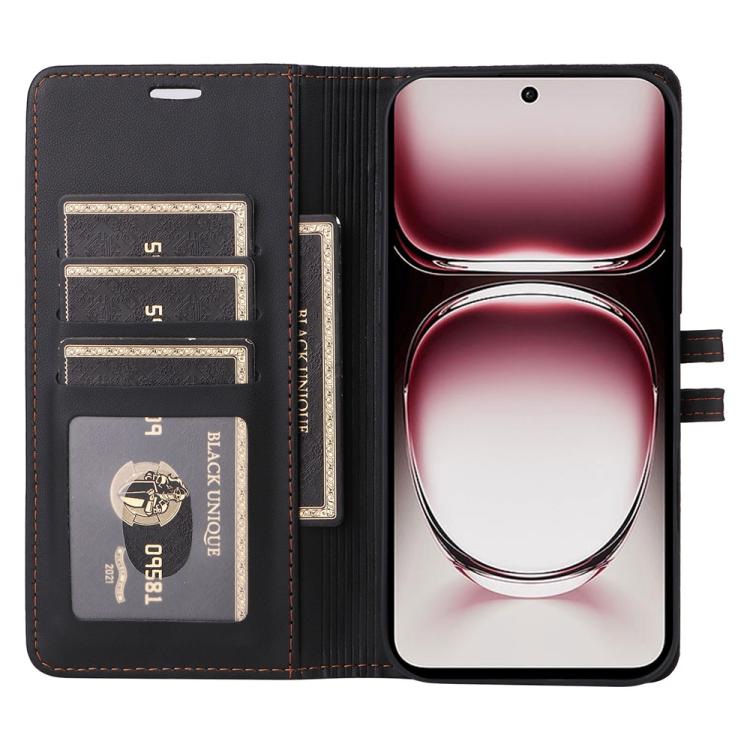 For Realme 13 Pro+ / 12 Pro / 12 Pro+ / P2 Pro Stitched Magnetic Buckle Leather Phone Case