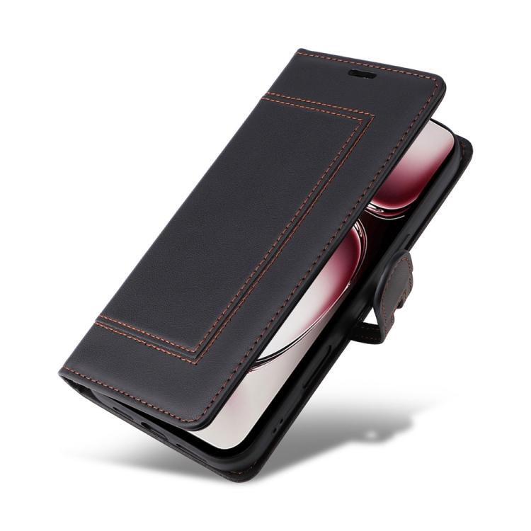For Realme 13 Pro+ / 12 Pro / 12 Pro+ / P2 Pro Stitched Magnetic Buckle Leather Phone Case