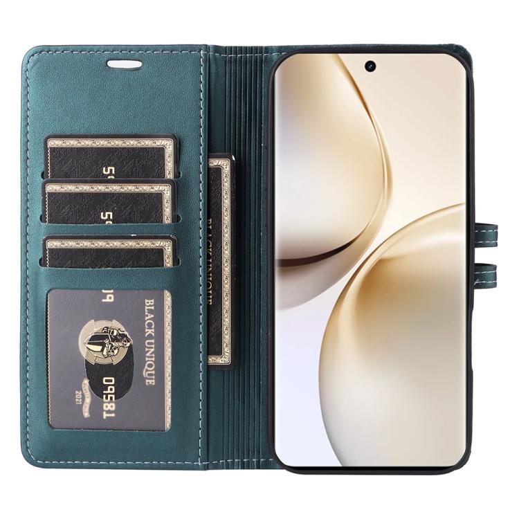 For Realme 14 Pro Stitched Magnetic Buckle Leather Phone Case
