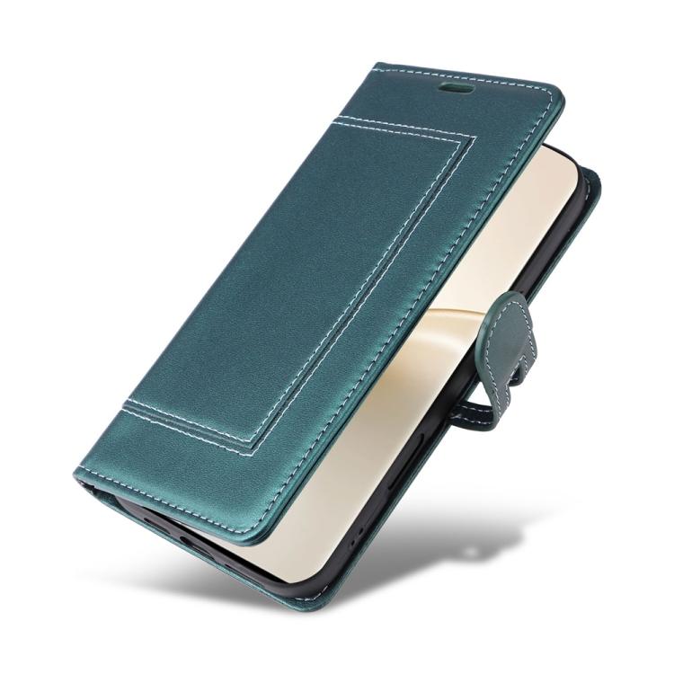 For Realme 14 Pro Stitched Magnetic Buckle Leather Phone Case