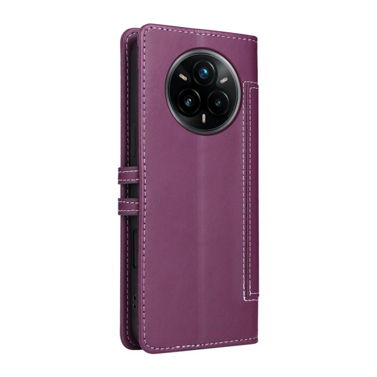 For Realme 14 Pro+ / 13 Pro Stitched Magnetic Buckle Leather Phone Case