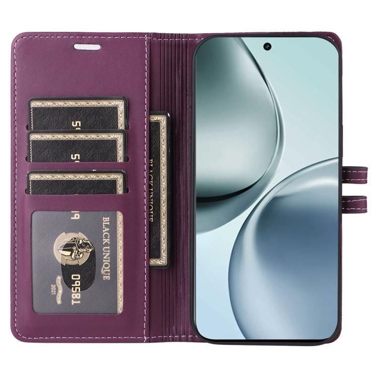 For Realme 14 Pro+ / 13 Pro Stitched Magnetic Buckle Leather Phone Case