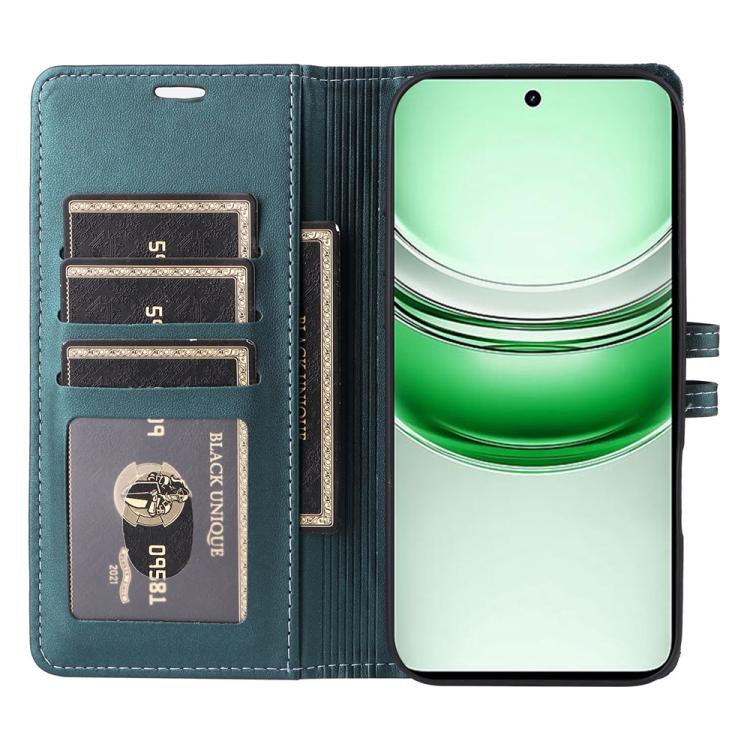 For Realme C75 / 14x India / 14x Global Stitched Magnetic Buckle Leather Phone Case