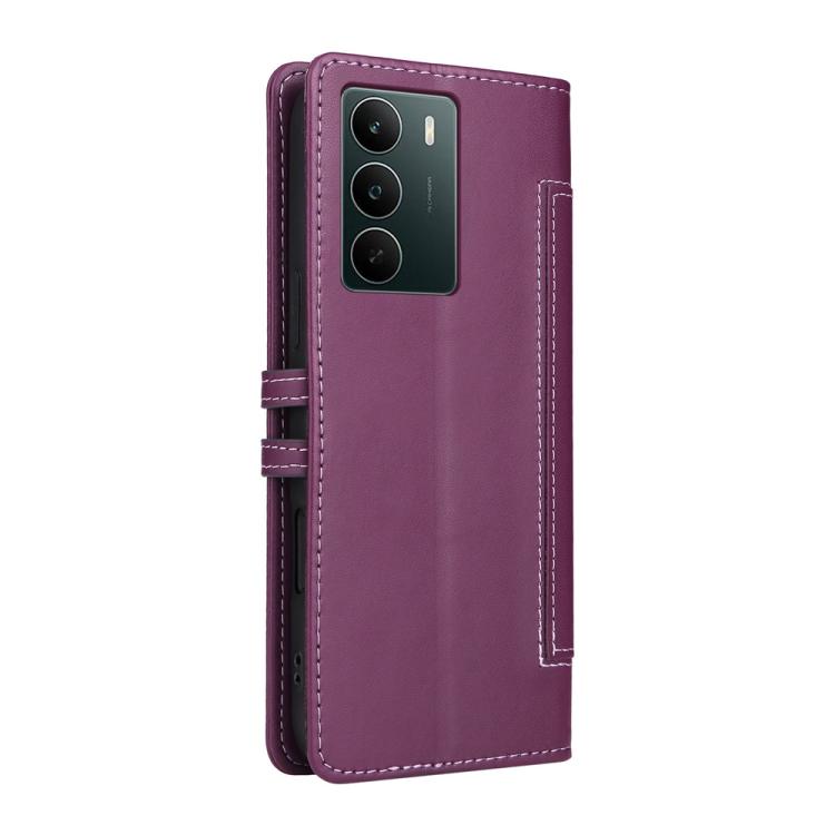 For Realme C75 / 14x India / 14x Global Stitched Magnetic Buckle Leather Phone Case