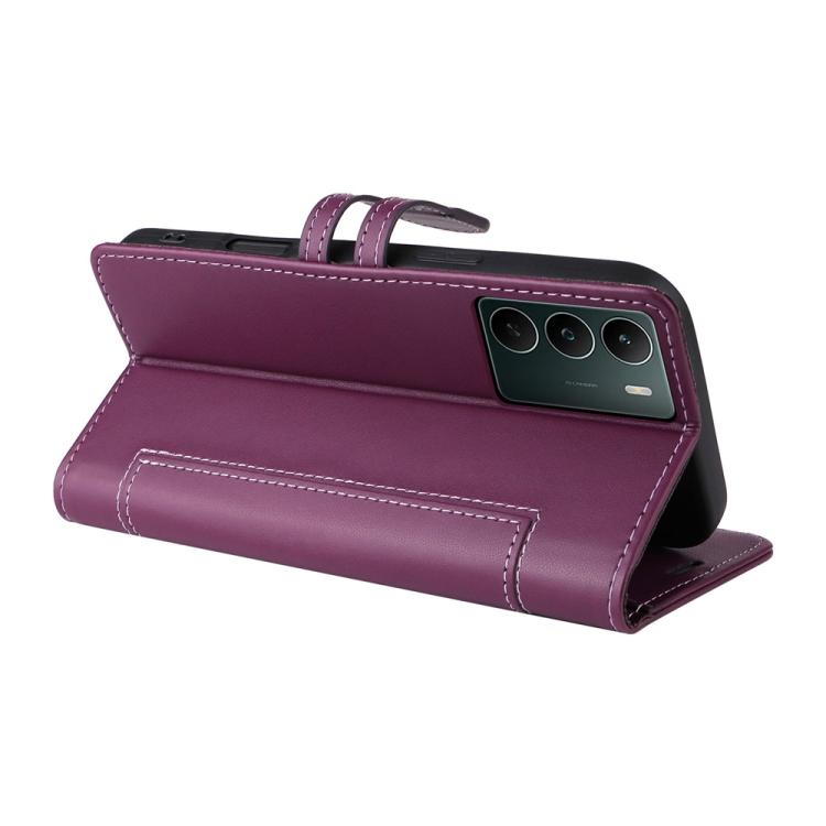 For Realme C75 / 14x India / 14x Global Stitched Magnetic Buckle Leather Phone Case