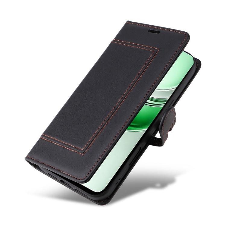 For Realme C75 / 14x India / 14x Global Stitched Magnetic Buckle Leather Phone Case