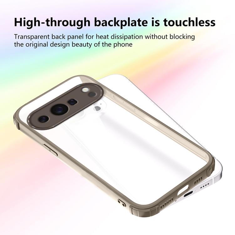For Google Pixel 10 Four Corners Shield Shockproof TPU Hybrid PC Phone Case