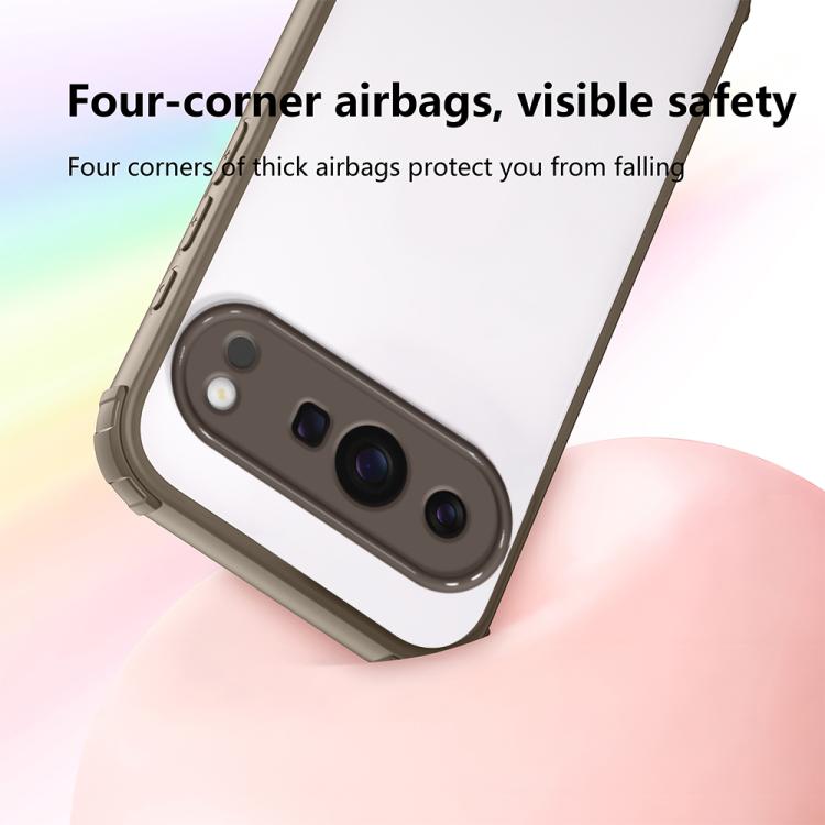 For Google Pixel 10 Four Corners Shield Shockproof TPU Hybrid PC Phone Case