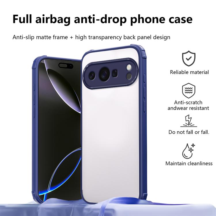 For Google Pixel 10 Four Corners Shield Shockproof TPU Hybrid PC Phone Case