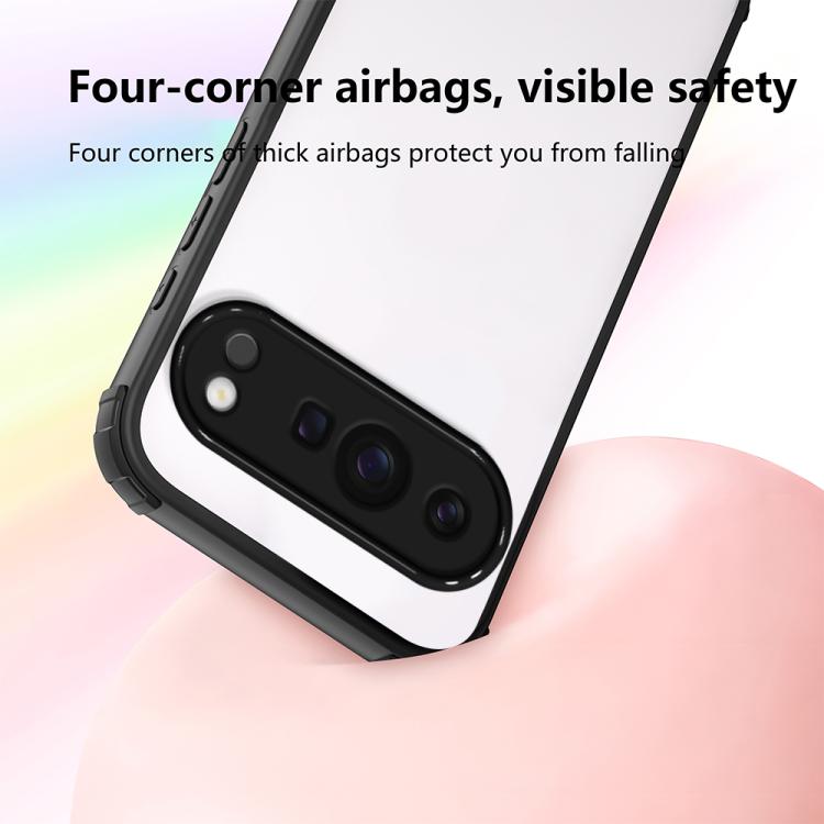 For Google Pixel 10 Pro Four Corners Shield Shockproof TPU Hybrid PC Phone Case