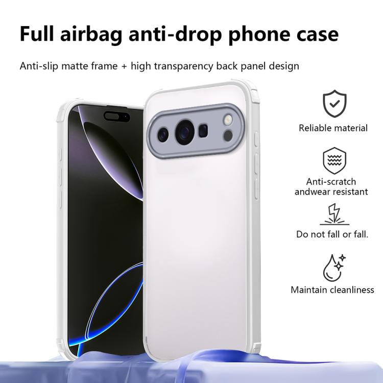 For Google Pixel 10 Pro Four Corners Shield Shockproof TPU Hybrid PC Phone Case